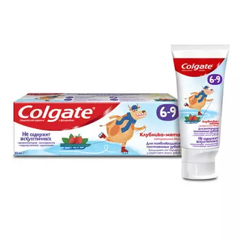 Зубная паста Colgate д/детей 6-9 лет 60мл