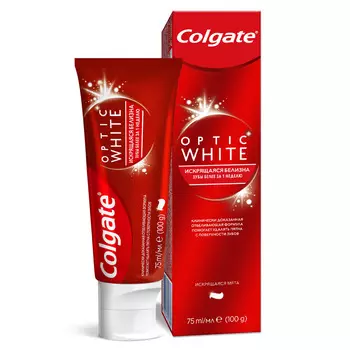 Зубная паста Colgate Optic White 75мл