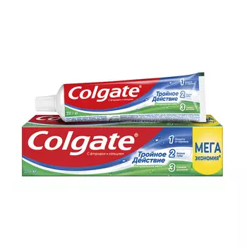 Зубная паста Colgate Тройное Действие 150мл