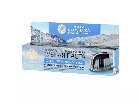 Зубная паста д/белоснежной улыбки Natura Kamchatka 100мл