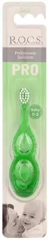 Зубная щетка д/детей ROCS PRO Baby от 0 до 3 лет
