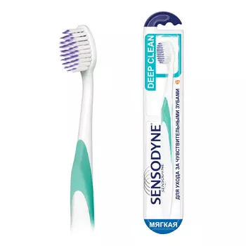 Зубная щетка Sensodyne Deep Clean мягкая