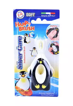 Зубная щетка Silver Care Happy Brush Soft д/малышей 6-36 месяцев