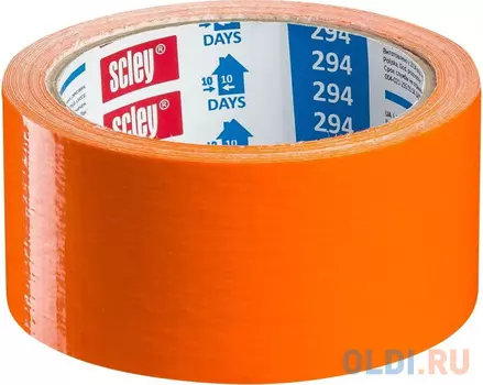 0320-943338 - Лента штукатурная, серия*294*, тканевая, размер 38мм х 33м, оранжевая SCLEY