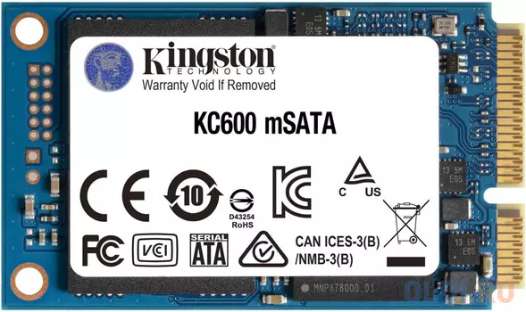 1024G SSD KC600 SATA3 mSATA SKC600MS/1024G (316032)