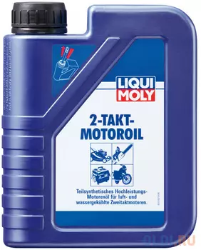 1052 LiquiMoly П/с.мот.масло д/2-т.двиг. 2-Takt-Motoroil TC (1л)