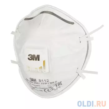 10шт Респиратор 3M 8112 защита FFP1 NR D (4 ПДК)