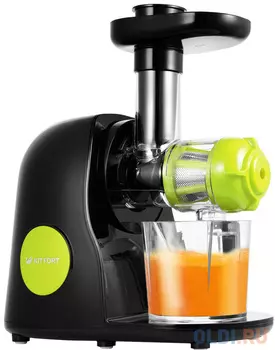 1111-1-КТ Шнековая соковыжималка Kitfort зелёная