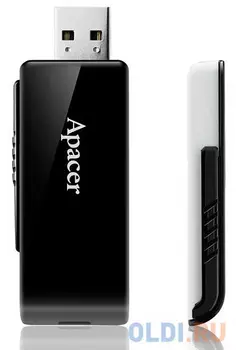 128GB Apacer AH350 USB Flash AP128GAH350B-1 USB 3.0, Black, RTL (898524)