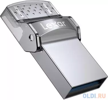 128GB Lexar Dual Type-C and Type-A USB 3.0 flash drive, up to 100MB/s read