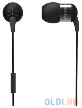 Наушники KOSS KEB25iK Black (микрофон,вставные,1,2м)