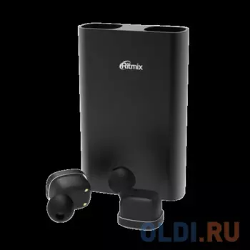 Наушники Ritmix RH-810BTH PB TWS Black,Bluetooth