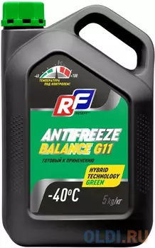 17463N RUSEFF Антифриз ANTIFREEZE Balance G11 (5кг)
