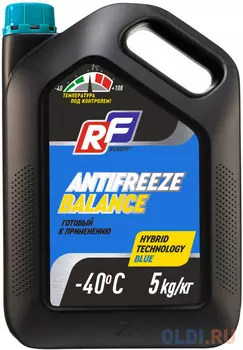 17472N RUSEFF Антифриз ANTIFREEZE Balance син. (5кг)