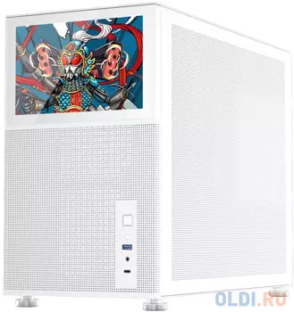 Корпус microATX 1stPlayer MIKU Mi6 EV White Без БП белый