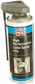 20612 LiquiMoly Высокоэфф.спрей-смазка с тефлоном PTFE High Performance Lube Spray (0,4л)