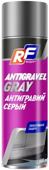 25378N RUSEFF Антигравий серый 500 мл (аэрозоль/баллон 650 мл)