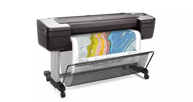 Плоттер HP Designjet T1700dr 44" PostScript 1VD88A A0, 128Гб (виртуальная), HDD500Гб, USB, LAN