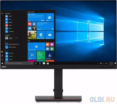 31,5" Lenovo ThinkVision T32h-20 Black (IPS, 2560x1440, HDMI+DP, 4 ms, 178°/178°, 350 cd/m, 1000:1) 61F1GAT2EU (079574)