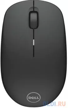 Мышь беспроводная DELL WM126 чёрный USB + радиоканал (570-AAMH)