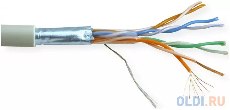 5bites Кабель FT5725-100A FTP / STRANDED / 5E / 24AWG / CCA / PVC / 100M