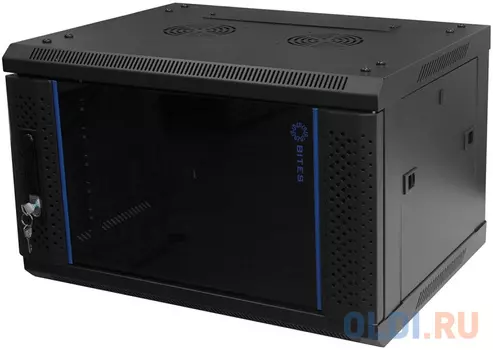 5bites TC6403-06B Шкаф телекоммуникационный 6U / 600*450 / WALL / BLACK