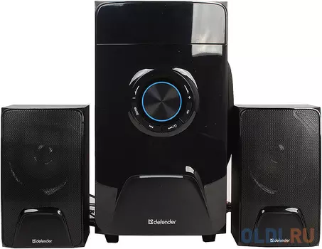 Колонки DEFENDER X500 чёрный 2.1,50W,Bluetooth, FM/MP3/SD/USB, ДУ