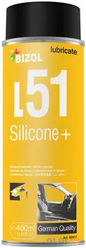 80011 BIZOL Силиконовая смазка Siliconе+ L51 (0,4л)