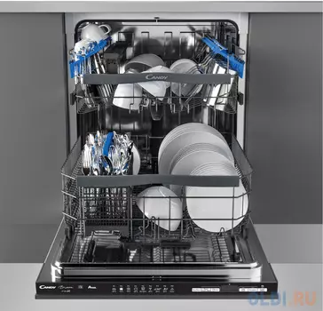 81.8 х 59.8 х 55 см, А++, 10 программ, Wi Fi, электронное/сенсорное управление, 16 комплектов посуды