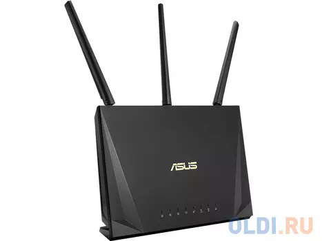 Маршрутизатор ASUS RT-AC65P Двухдиапазонный маршрутизатор AC1750, Gigabit LAN, USB 3.0 x 1, 3G/4G/Printer server