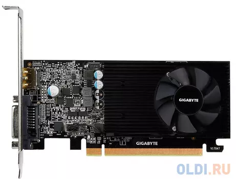 Видеокарта GigaByte GeForce GT 1030 GV-N1030D5-2GL 2048Mb