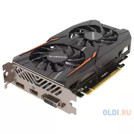 Видеокарта 4Gb GIGABYTE GeForce GTX 1050 Ti OC 4G GV-N105TOC-4GD