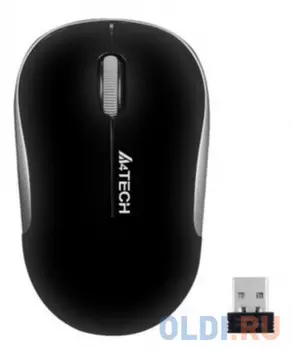 A4Tech V-Track G3-300N black/silver optical (1000dpi) cordless USB [1146010]