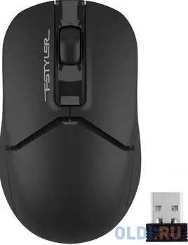 A-4Tech Мышь Fstyler FG12 black optical (1200dpi) cordless USB (3but) [1454090]