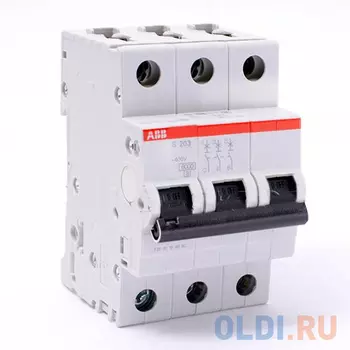 ABB 2CDS253001R0164 Автомат.выкл-ль 3-полюсной S203 C16