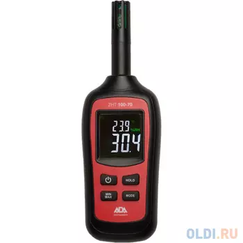 ADA Измеритель влажности и температуры бесконтактный ZHT 100-70 А00516