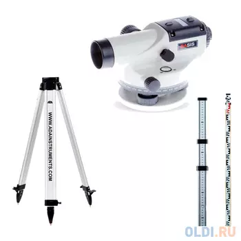 ADA КОМПЛЕКТ Нивелир оптический Basis с поверкой + STAFF 3+ Light S А00197_К