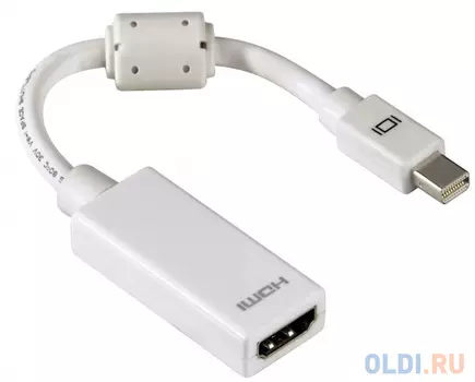 Адаптер Hama mini DisplayPort - HDMI H-53246