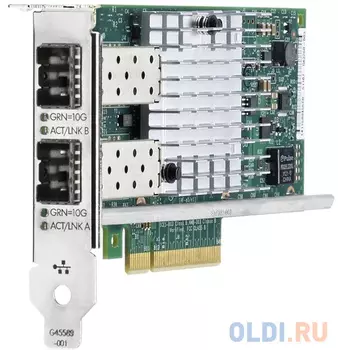 Адаптер HP Ethernet 560SFP 2x10Gb для DL165 580 585 980G7 Gen8 Gen9 665249-B21
