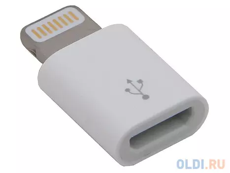 Адаптер Lightning microUSB Apple MD820ZM/A белый