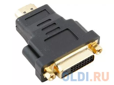 Переходник HDMI 19M - DVI-D 25F VCOM <VAD7819 позолоченные контакты