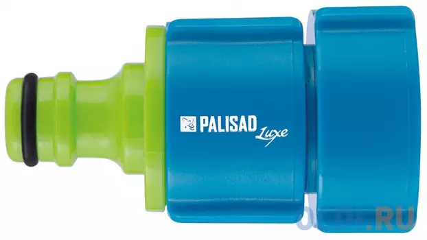 Адаптер пластмассовый, 1/2"-3/4"-1", внутренняя резьба, LUXE// Palisad