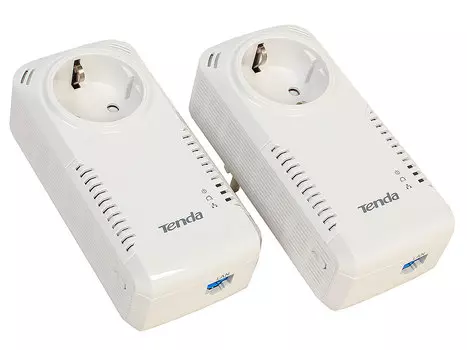 Адаптер PowerLine Tenda P1001P KIT 1000Mbps комплект адаптеров PowerLine c Wi-Fi