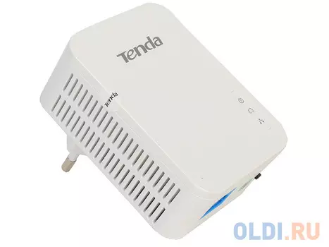 Адаптер PowerLine Tenda P3 "AV1000 гигабитный Powerline адаптер. GE порт; совместимость с Home Plug AV2; Plug-and-Play; низкое энергопотребление; реж