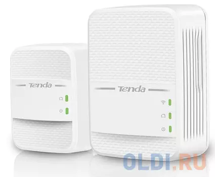 Адаптер PowerLine Tenda PH10 Набор PowerLine адаптер AV1000 + Extender AC650