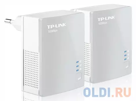 Адаптер TP-Link TL-PA4010KIT AV500/AV600 Комплект Nano адаптеров Powerline