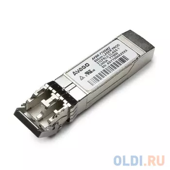 AFBR-710SMZ Transceiver 10G (10.3125 GBd Ethernet), SFP+, LC MM 300m, 850nm VCSEL laser, bail de-latch, Foxconn Avago {100}