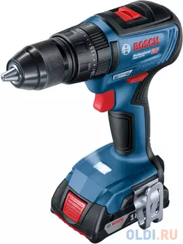 Акк. шуруповерт BOSCH GSB 18V-50 (06019H5120) ударный, 2х2.0Ач, в кейсе