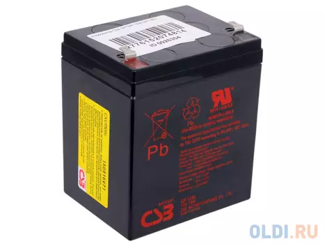 Аккумулятор CSB GP1245 12V4.5Ah 16W