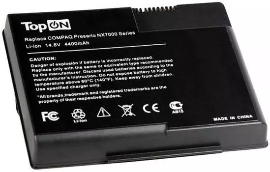 Аккумулятор для ноутбука TopON TOP-NX7000 для HP Presario X1000, X1100, X120, X130, Pavilion ZT3000, ZT3100, ZT3200, ZT33
